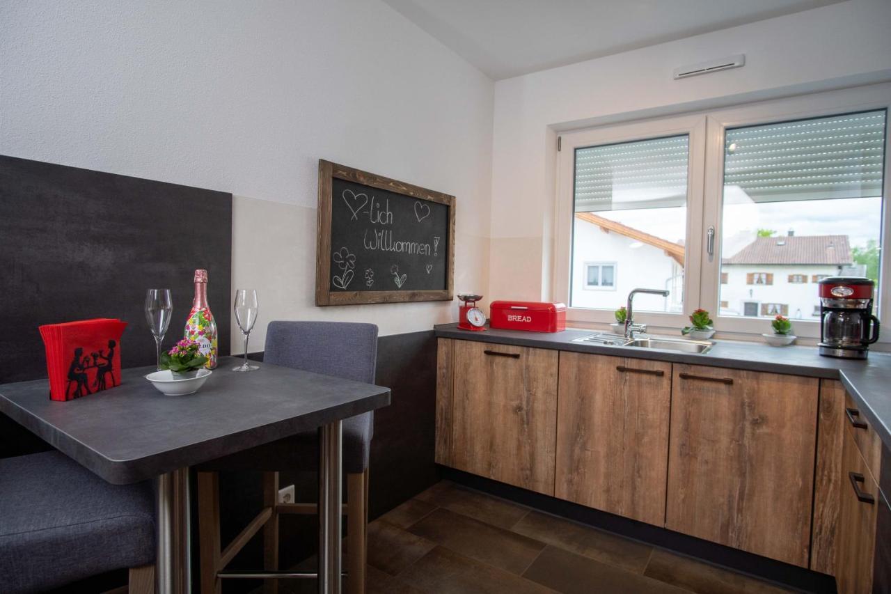 Ferienwohnung Fuhldichwohl Übersee Esterno foto